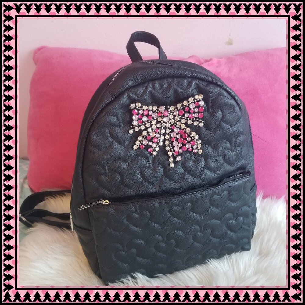 Betsey Johnson Book Backpack